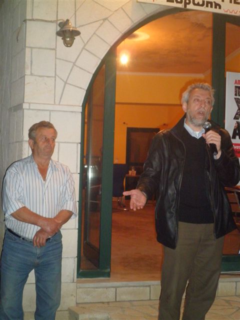 Εγκαίνια εκλογικού κέντρου Κατασταρίου