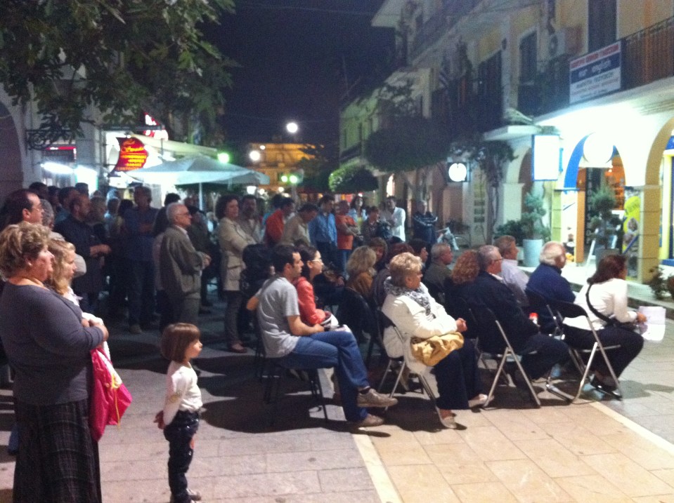 ΣΥΡΙΖΑ-ΕΚΜ Ζάκυνθος κεντρική προεκλογική συγκέντρωση