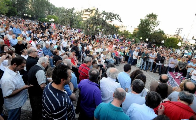 Μετεκλογική συνέλευση του ΣΥΡΙΖΑ στη Νίκαια