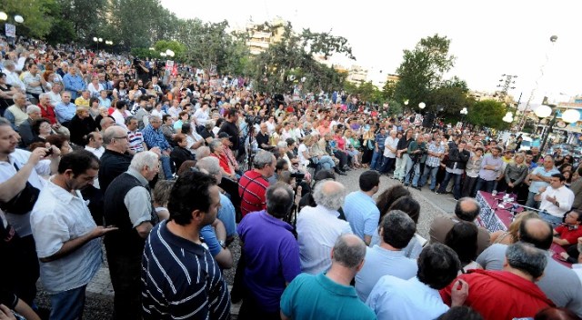 Μετεκλογική συνέλευση του ΣΥΡΙΖΑ στη Νίκαια