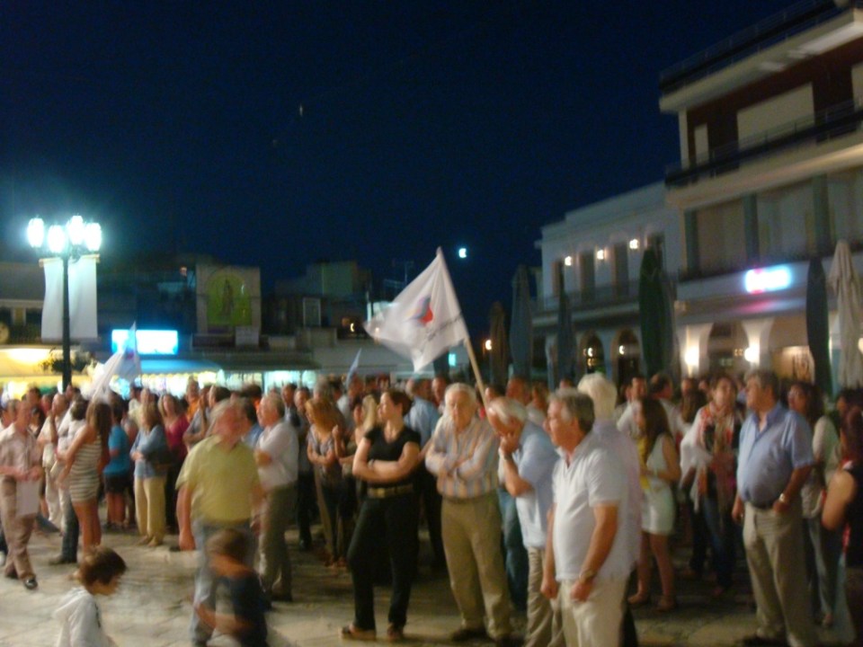 Κεντρική προεκλογική συγκέντρωση ΣΥΡΙΖΑ-ΕΚΜ Ζακύνθου 15/6