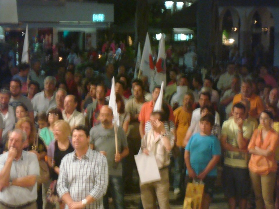 Κεντρική προεκλογική συγκέντρωση ΣΥΡΙΖΑ-ΕΚΜ Ζακύνθου 15/6